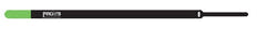 ProCab Klett-Kabelbinder 20x600 mm, schwarz/grün 10 Stück