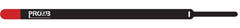 ProCab Klett-Kabelbinder 30x750 mm, schwarz/rot 10 Stück