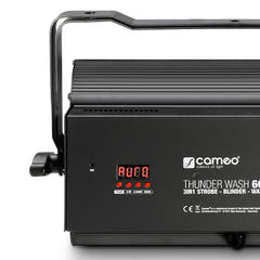 Cameo THUNDER® WASH 600 W - 3-in-1 Strobe-, Blinder- und Wash-Licht 648 x 0,2 W weißes Licht