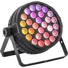 AFX RGBW Led Par m. Zoom (28x10W)
