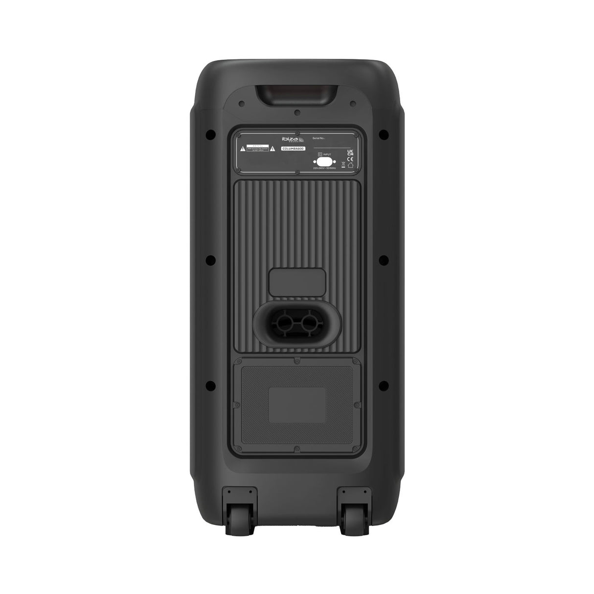 IBIZA Party-Lautsprecher mit Licht und Bluetooth