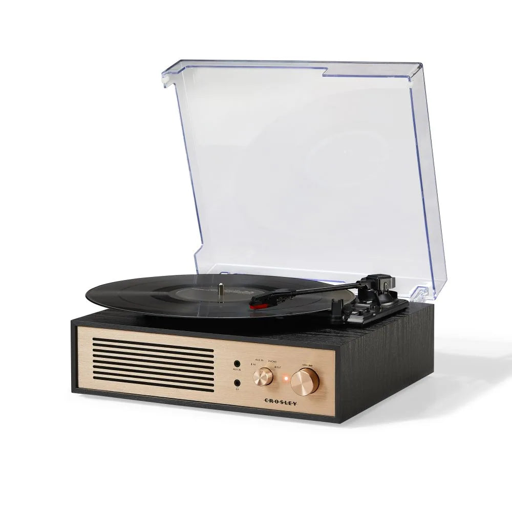 Crosley Miles Plattenspieler, Black