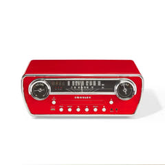 Crosley Powel CR6047A 7-in-1 Plattenspieler mit Bluetooth, CD und Radio