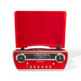 Crosley Powel CR6047A 7-in-1 Plattenspieler mit Bluetooth, CD und Radio