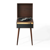 Crosley Jasper Retro Plattenspieler, Walnuss