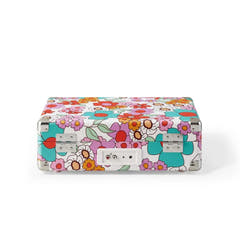 Crosley Cruiser Plus Plattenspieler Tovejs Bluetooth (Groovy Floral)