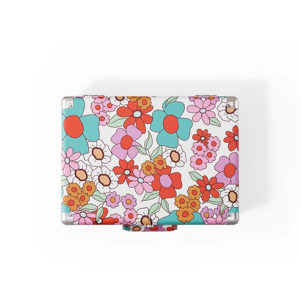 Crosley Cruiser Plus Plattenspieler Tovejs Bluetooth (Groovy Floral)