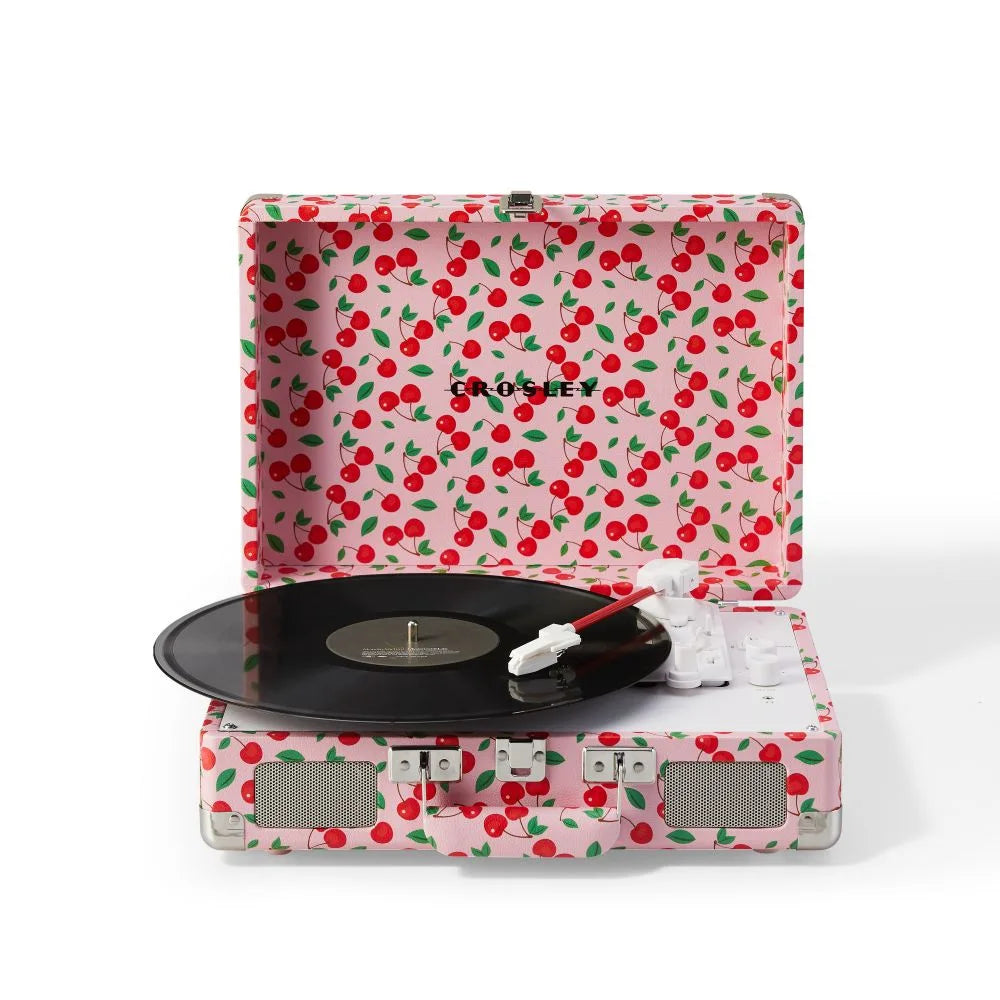 Crosley Cruiser Plus Plattenspieler Zweirichtungs-Bluetooth (Cherry)