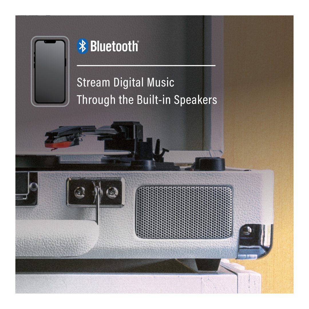 Crosley Cruiser Plus Plattenspieler Zweiwege Bluetooth (Schwarz)