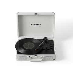 Crosley Cruiser Plus Plattenspieler Zweiwege-Bluetooth (White Sand)