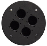 ProCab center plade for tromle 4 x Power Schuko