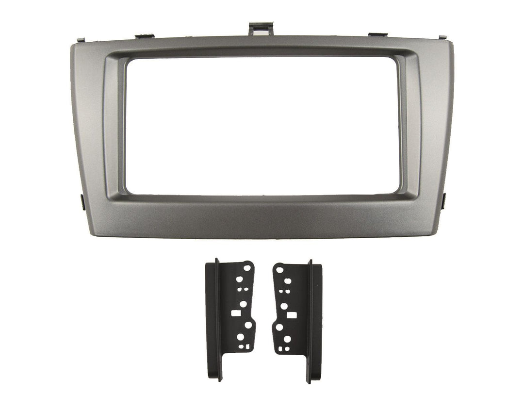 2-DIN Rahmen für Toyota Avensis T27 (Silber)