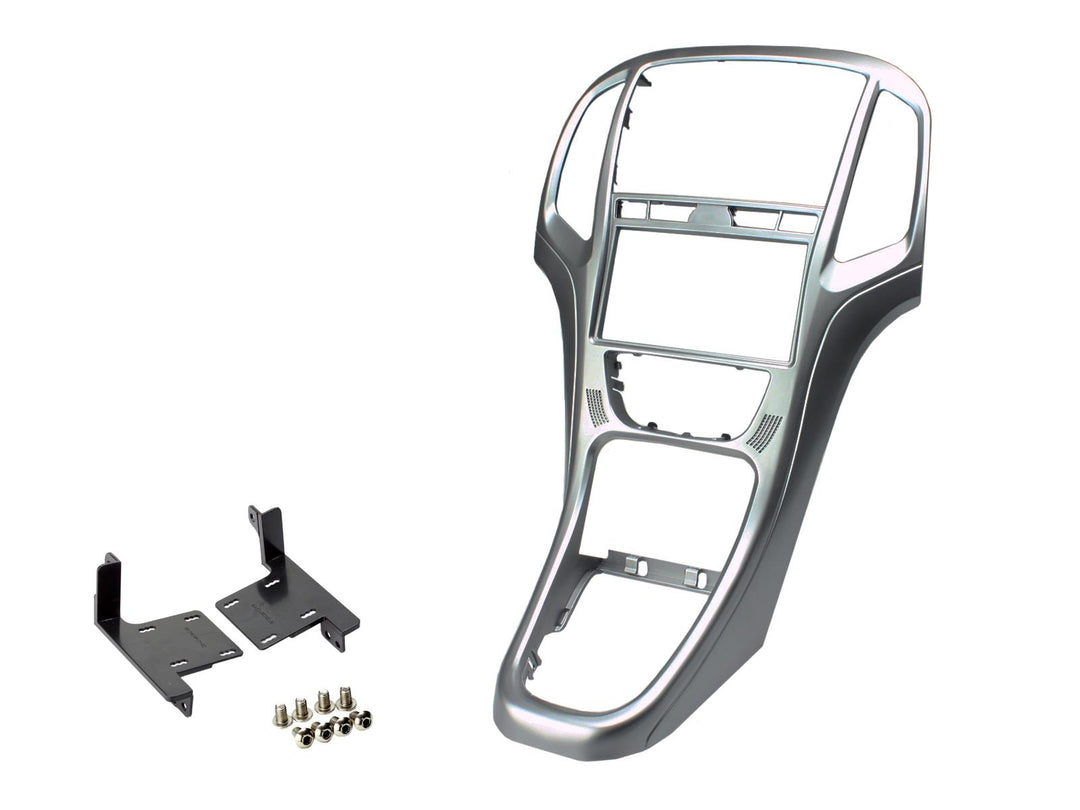 CT23VX26 2-DIN Rahmen für Opel, Titan grau