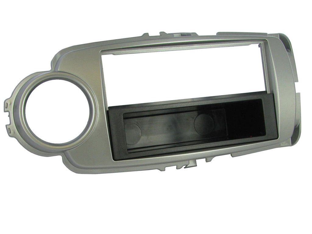 1-DIN Rahmen für Toyota Yaris 11-14 (Silber)