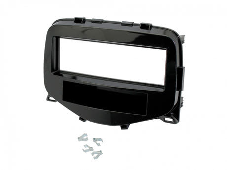 1-DIN Rahmen für Aygo, C1 und Peugeot 108 (2014-)