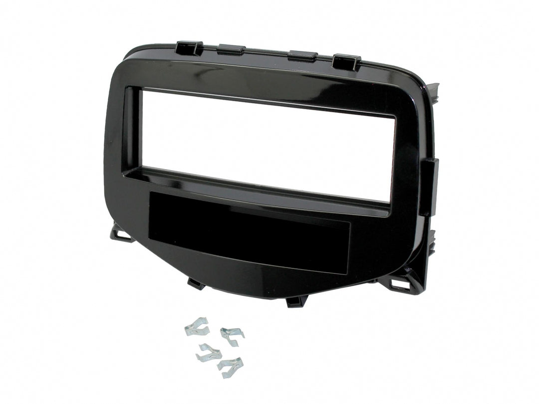 1-DIN Rahmen für Aygo, C1 und Peugeot 108 (2014-)