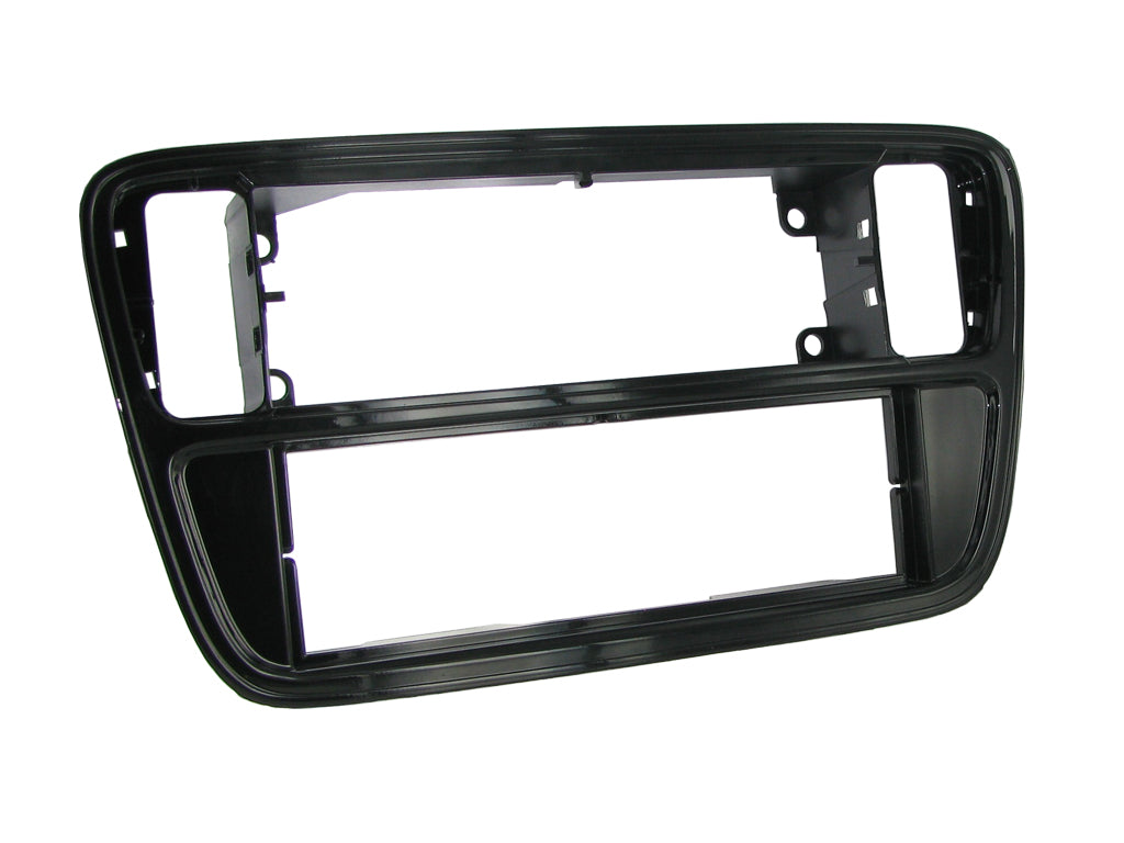1-DIN KIT für Mii, Citigo und Up (Glänzend Schwarz)