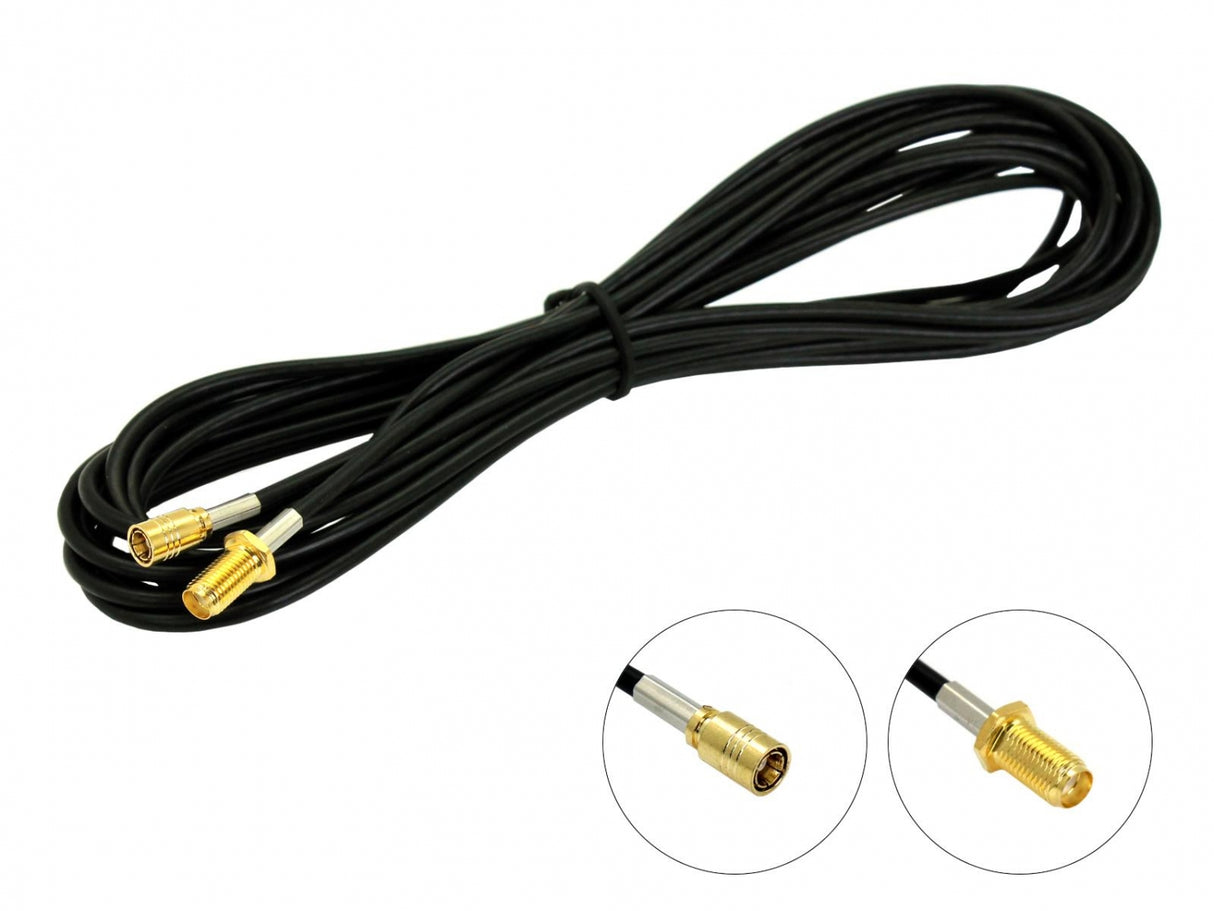 CT27AA126- SMA Female to SMB Female Antenna (5m)