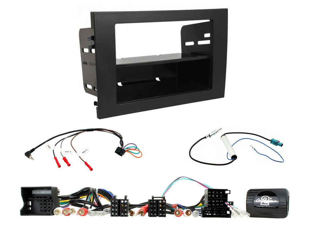 CTKAU09 1-DIN Montagesatz für Audi A4 2001-2008