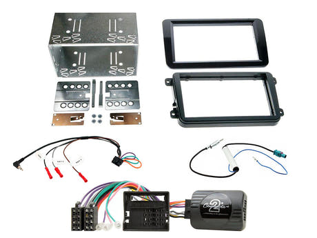 2-DIN Kit für Skoda Fabia 07-14