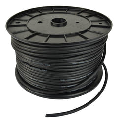 Mikrofonekabel auf Rolle (Schwarz, 100m)