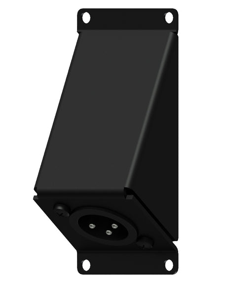 Caymon CASY124 1 plads, vinklet plade 1 x XLR han 3-pin