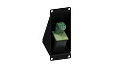 Caymon CASY124 1 Platz, angewinkelte Platte 1 x XLR-Stecker 3-polig