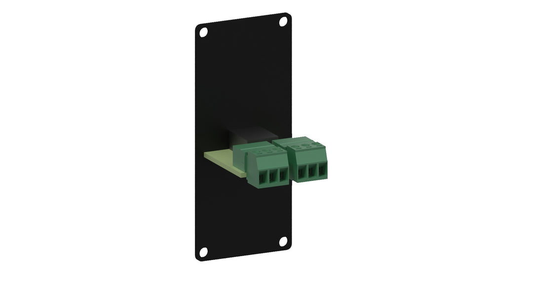 Caymon CASY136 1 Platz, Platte 1 x Miniklinke > 3-pin