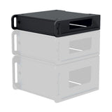 Caymon flightcase 19" insert rack 2 unit