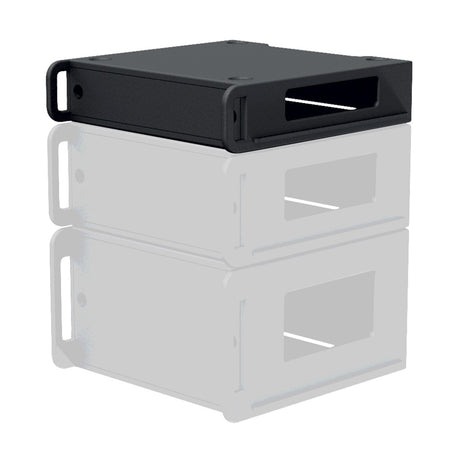 Caymon flightcase 19" insert rack 2 unit