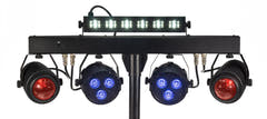 Marconi Castor Party Lichtpaket (wash, strobe, UV, Ball)