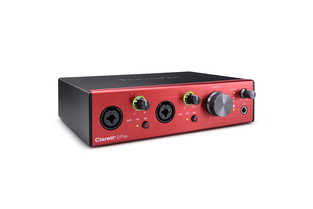 Focusrite Clarett+ 2Pre USB Audiointerfaces