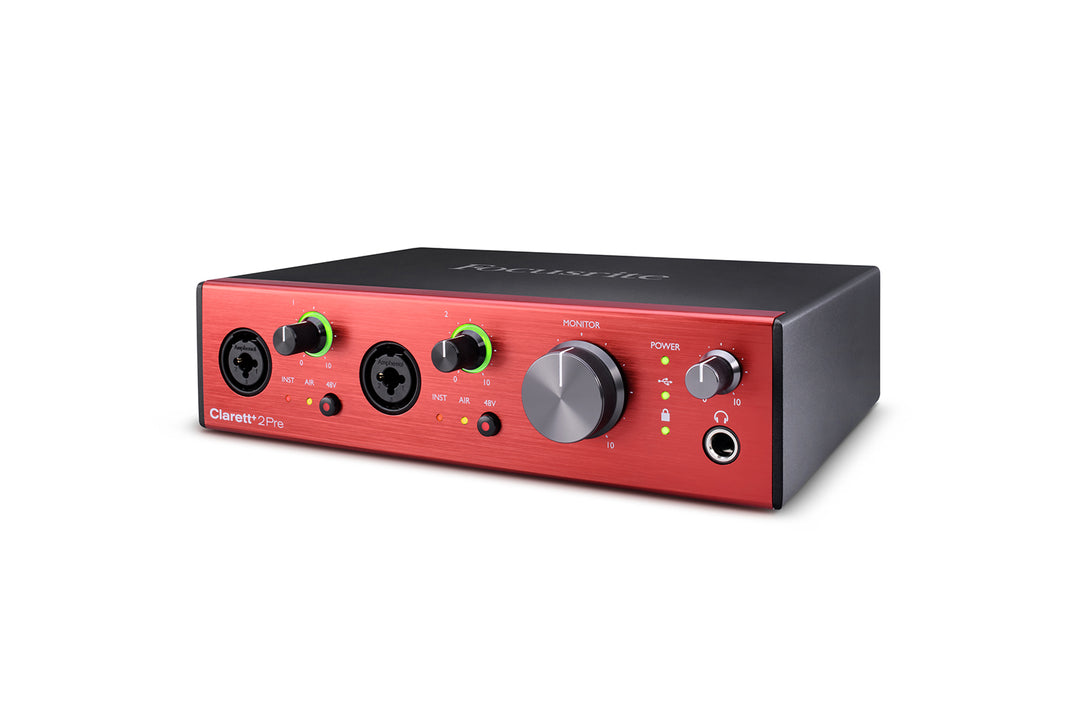 Focusrite Clarett+ 2Pre USB Audiointerfaces