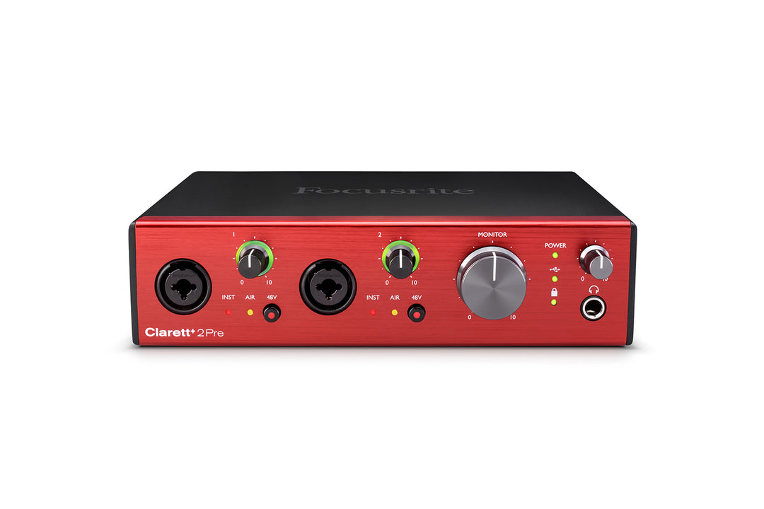 Focusrite Clarett+ 2Pre USB Audiointerfaces