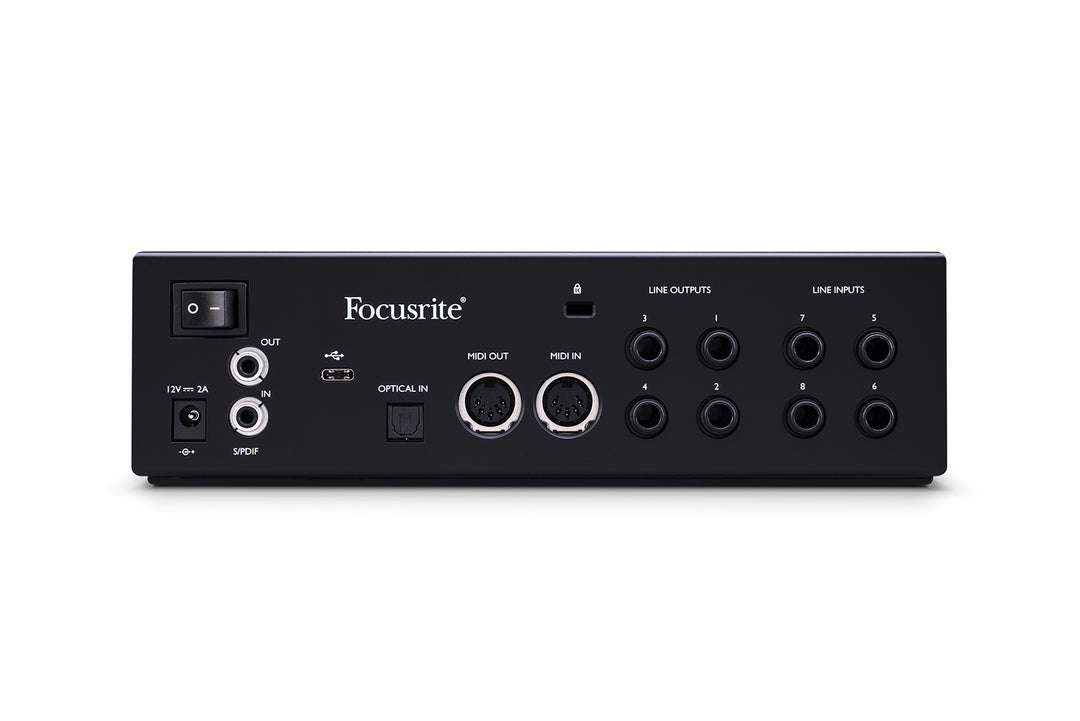 Focusrite Clarett+ 4Pre USB Audiointerfaces