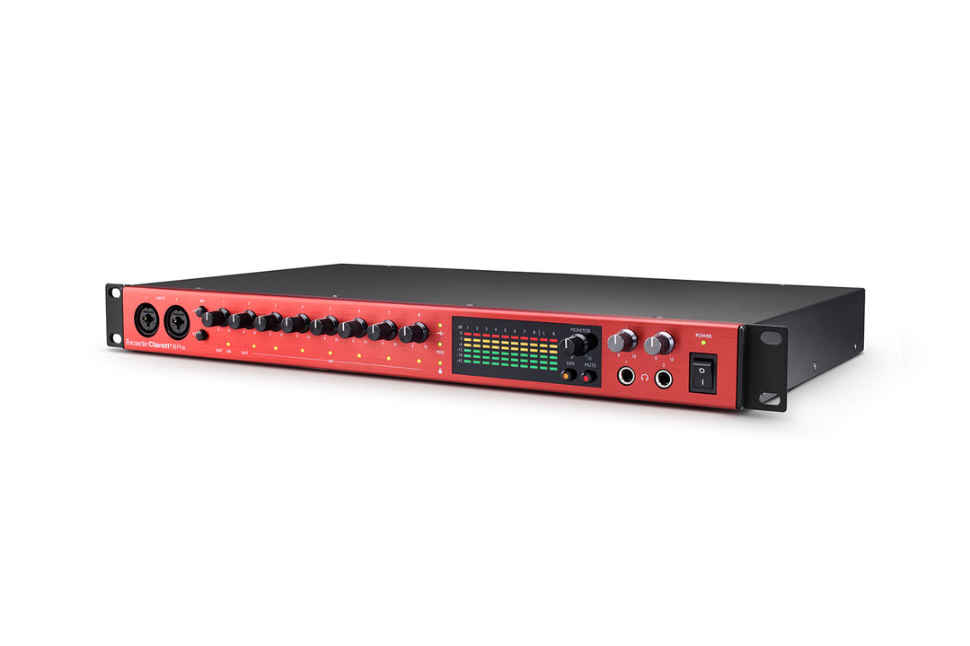 Focusrite Clarett+ 8Pre USB Audiointerfaces