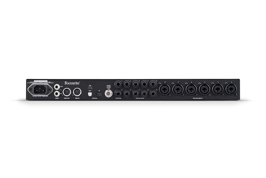 Focusrite Clarett+ 8Pre USB Audiointerfaces