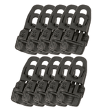 Molton Clips Midi (10 pcs.) - black