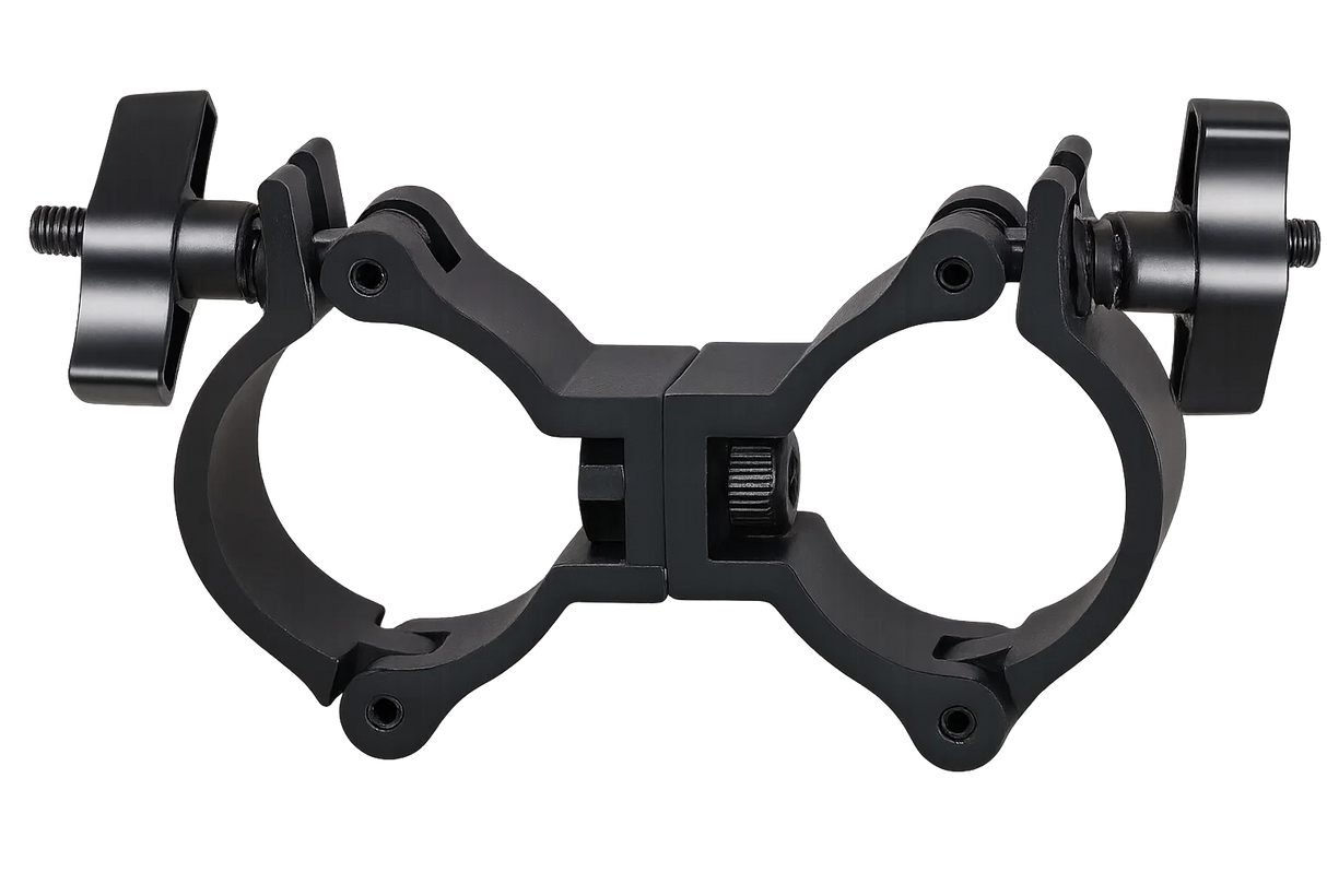 Marconi Doppelschwenkklemme (Schwarz, 50 mm, 100 kg)