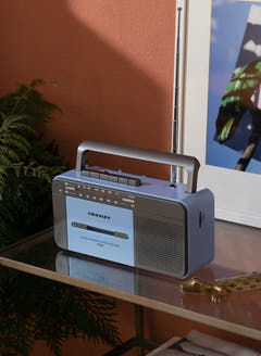 Crosley - Kassettenabspieler (Blau)