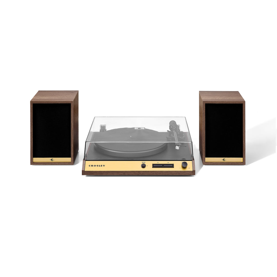 Crosley C72 Plattenspieler m. Lautsprechern (Walnuss)