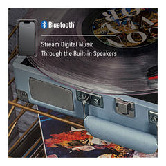 Crosley Cruiser Plus Plattenspieler Zweiwege-Bluetooth (Turmalin)