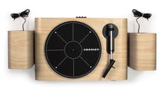 Crosley Gig Plattenspieler m. Lautsprechern (Natural)