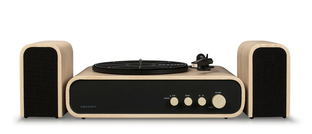 Crosley Gig Plattenspieler m. Lautsprechern (Natural)