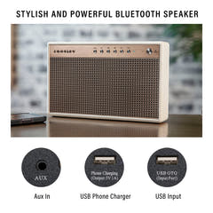 Crosley Montero Bluetooth Lautsprecher (Weiß)