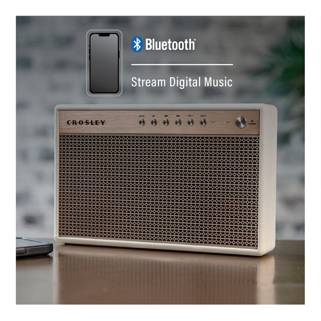 Crosley Montero Bluetooth Lautsprecher (Weiß)