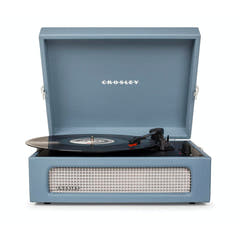 Crosley Voyager Plattenspieler Zweiwege Bluetooth (Washed Blue)