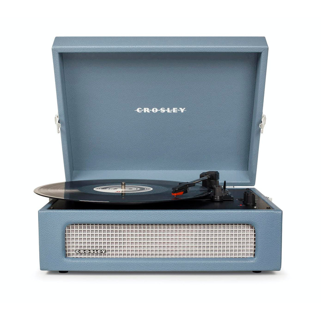 Crosley Voyager Plattenspieler Zweiwege Bluetooth (Washed Blue)