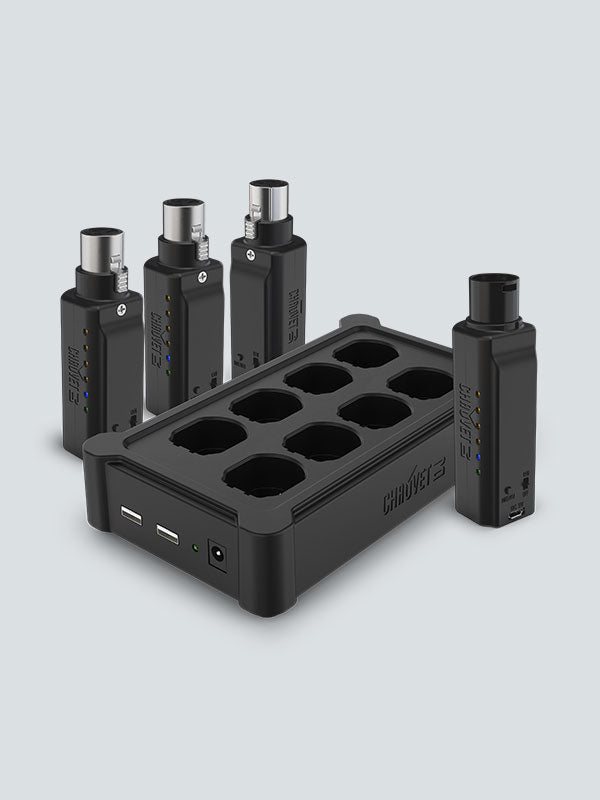 Chauvet D-Fi XLR Pack Wireless DMX Bundle