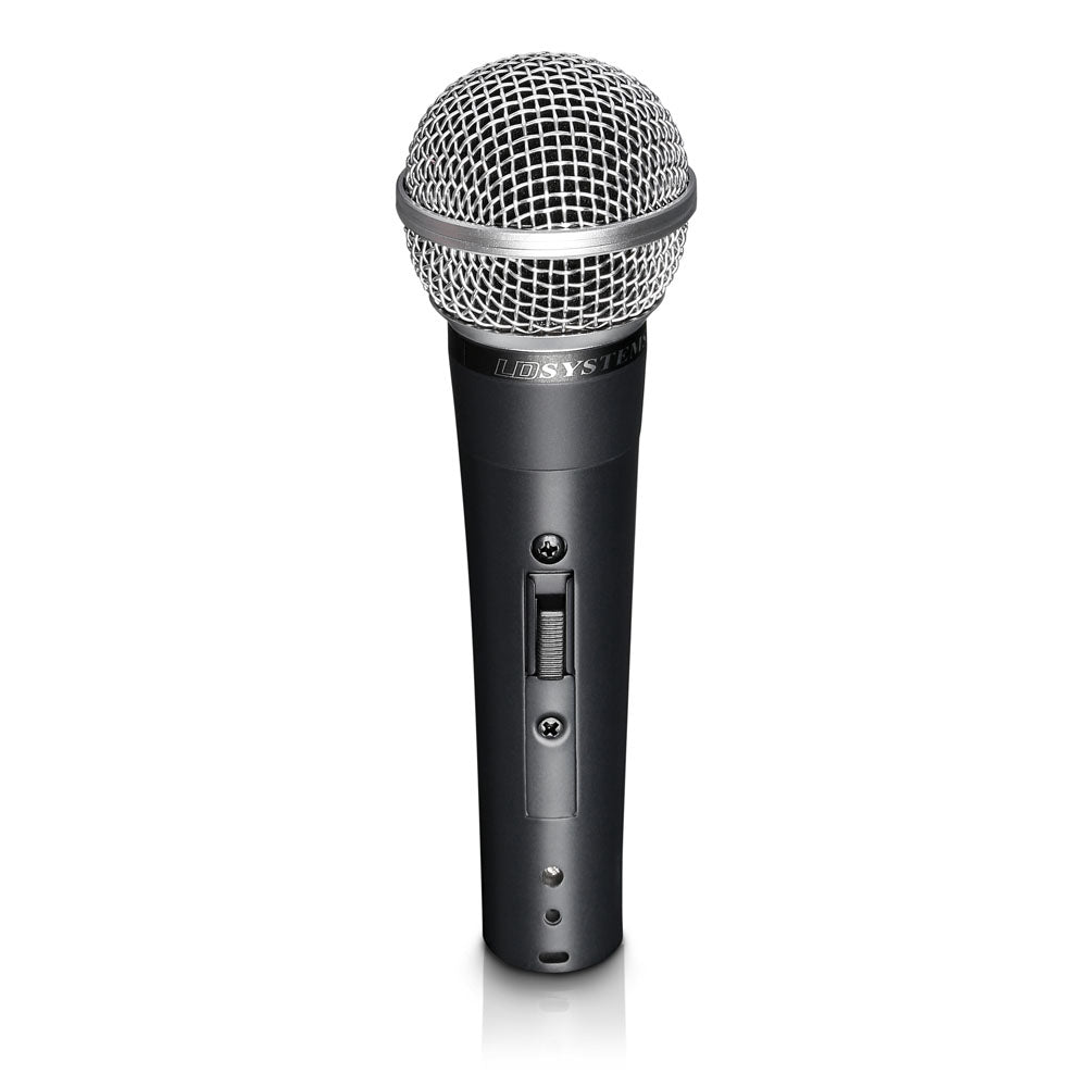 LD Systems D 1006 - Dynamisches Gesangsmikrofon mit Schalter